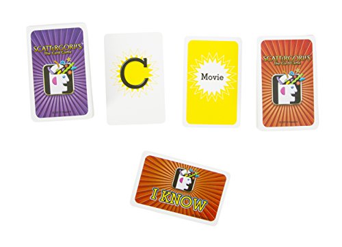 Scattergories The Card Game  Your Favorite Categories Game Meets Slap Jack  For At Home, On a Road Trip, or Vacation  2 or More Players  Ages 8 and Up