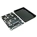 JIUWU Mini PCI-E mSATA SSD to 2.5 inches SATA Hard Disk Enclosure Case Converter Adapter