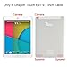 Dragon Touch E97 Folio Case - Fintie Premium Vegan Leather Cover with Stylus Holder for Dragon Touch E97 9.7-Inch Android Tablet PC, Black