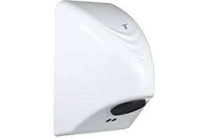 TARGET HYGIENE Jet Air Hand Dryer | ABS-Plastic Wall Mounted Electrical Auto Sensor Jet Air Hand Dryer for Office Mall Hotel School (Mini Hand Dryer -850W) Medium, White