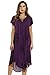 Riviera Sun 21726-PURPL-3X Dress/Dresses for Women Purple