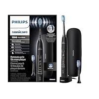 Philips Sonicare ExpertClean 7500 Black, Rechargeable Electric Power Toothbrush, HX9690/05