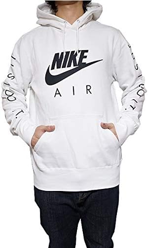 Amazon ナイキ メンズ パーカー Air ロゴパーカー ホワイト Graphic Hoodie White Black M Wb 並行輸入品 トレーナー パーカー 通販