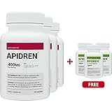 Apidren 3 Pack & 3 Free Apidren 72 Cleanse Combo Pack - Best Diet Pill for Healthy Weight Loss and Detox Cleanse