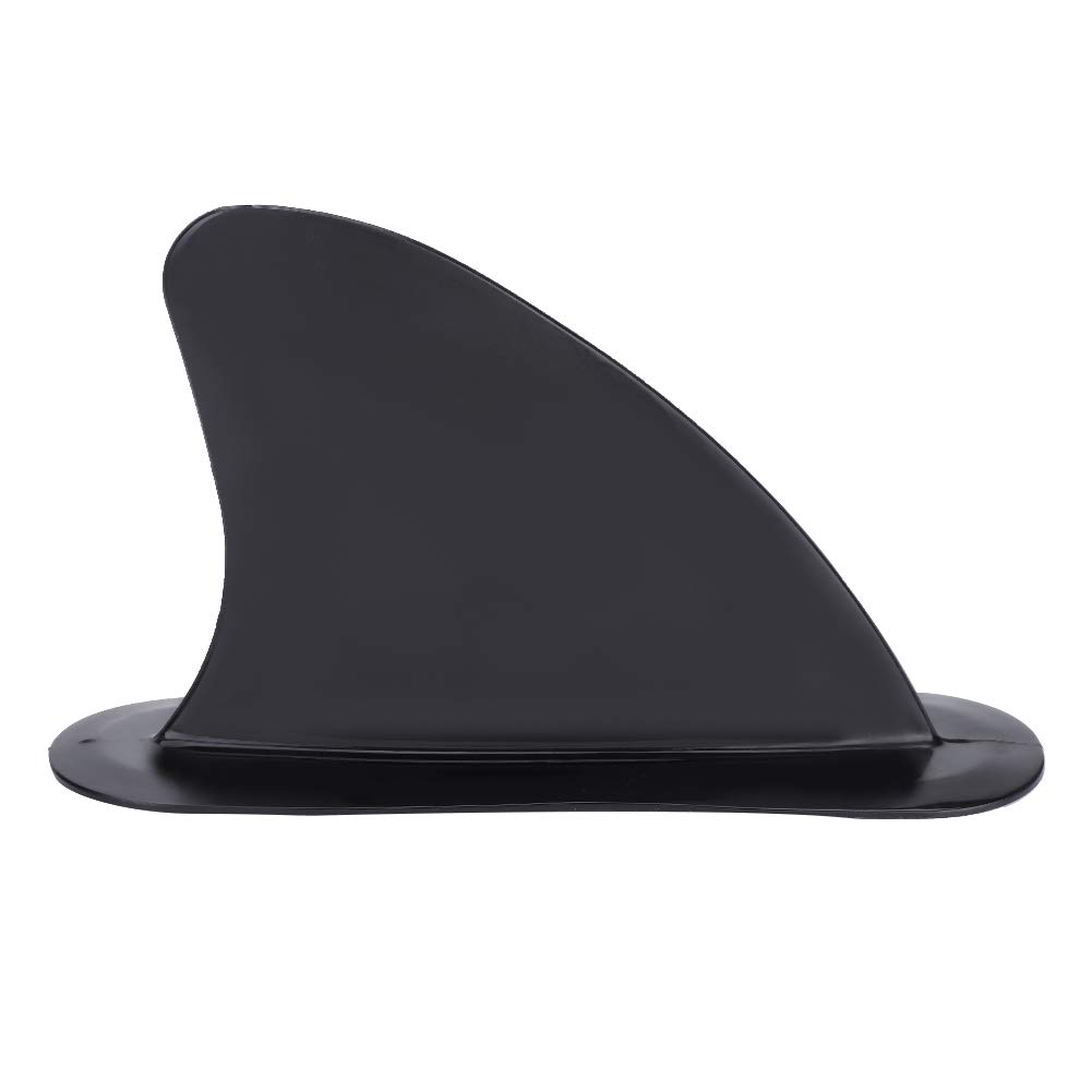 YUUGAA Kayak Fin, Durable Black PVC Skeg Tracking Fin Integral Fins for Kayaks Canoes Rowing Boats