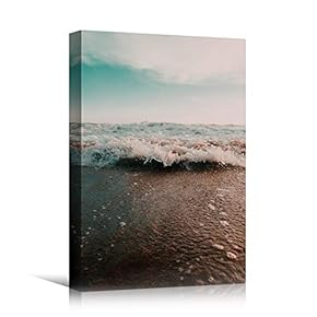 signwin Canvas Wall Art Seashore View Beach Beach...