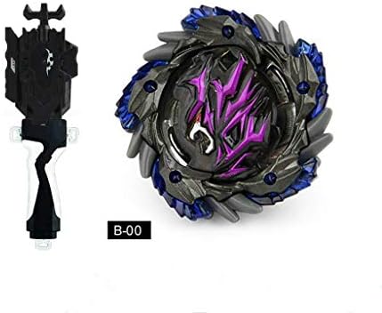 Super Bey Battle Toys Gyro Metal Fusion B00 CHO-Z Achilles with Super Launcher Combination Battling Tops