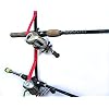 Overhead-or-Wall-Fishing-Rod-Rack-Rod-Storage-System-suspends-your-rods-in-soft-webbing-loops-protecting-your-equipments-finish-The-72version-has-9-positions-46has-6-Hardware-included