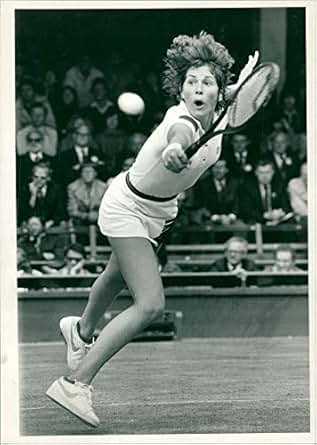 Vintage photo of Betsy Nagelsen American tennis player