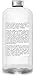 Pure Body Naturals Micellar Cleansing Water, All-in-1 Cleanser & Makeup Remover, 8 Fl. Oz.