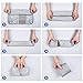 Packing Cubes For Travel 6 Pcs,Luggage Packing Organizers Set With Waterproof Shoe Bag(Grey)