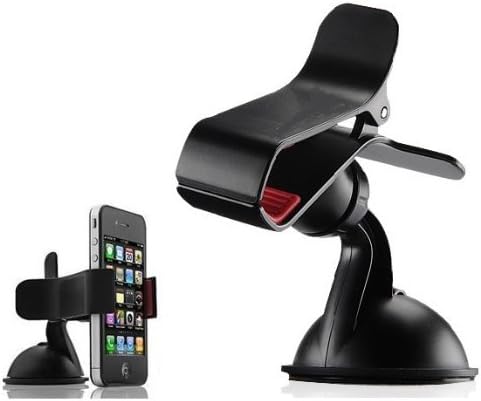 Amazon Co Jp Iphone 専用 車載ホルダー360度回転 真空吸盤式 各種 スマートフォン にも対応 Smart Phone Galaxy Xperia Psp Pda スマホホルダー 車載スタンド ブラック 家電 カメラ