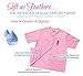 Breast Cancer Shirt Mastectomy Clothing with Drain Pockets Soft As Feathers Black Medium