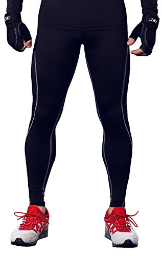 Men s dri fit compression base layer skinny tight pants…