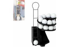 occtate Range Reload Golf Ball Launcher Pro, Golf Ball Teeing Device Training Machine with Foot Pedal, Automatic Tee up Machine for Indoor Outdoor Golf Practice, Capacity 25 Golf Balls (Black)