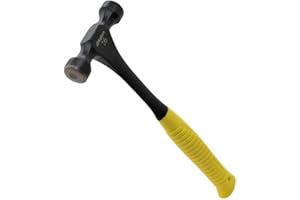 Big Horn 15112 16 Oz Magnetic Double Head Cap Nail Roofing Hammer – Dual Magnetic Faces, One-Handed Nail Placement – Single-Piece Forged Steel, Ergonomic Non-Slip Grips – Roofing, Dry-In, House Wrap