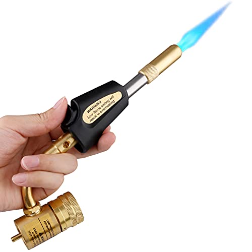 Propane Torch, Propane Mapp Gas Torch Kit with Self Ignition Trigger