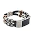 Band for Fitbit Charge 2; Mosunx Leather Quick Install Band Strap For Fitbit Charge 2 (Black)
