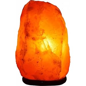 Needs&Gifts 2-3 KG Prime Quality 100% Original Himalayan Crystal Rock Salt Lamp Natural from foothills of the Himalayas Beautifully Hand Craft Comes with Complete Electric fitting Guaranteed