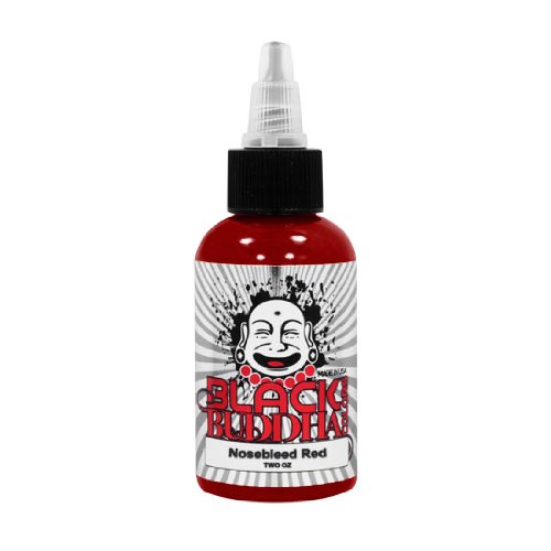 Black buddha colors professional tattoo ink nosebleed r…
