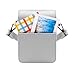 Katia Case for Fujifilm Instax Mini Link Smartphone Printer, Polaroid Film Storage Bag with Shoulder Strap - Ash White