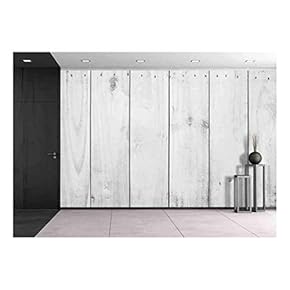 Wood Texture Background Old Panels - Removable Wall Mural | Self-Adhesive Large Wallpaper - 66x96 inches