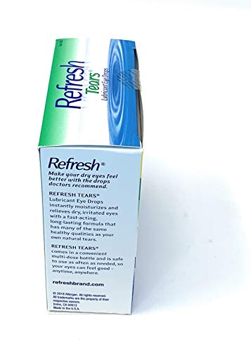 Refresh Tears Lubricant Eye Drops - 0.5 fl oz, Pack of 4
