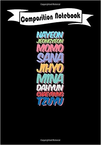 Composition Notebook Twice Candy Colors Twice Kpop Journal 6 X 9 100 Page Blank Lined Paperback Journal Notebook Notebook Idol I Love Amazon Fr Livres