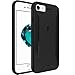 iPhone 7 / iPhone 8 Case, Poetic QuarterBack [Corner/Bumper Protection][No Bulk][Dual Protection]-Stylish PC+TPU Protective Case for Apple iPhone 7 (2016)/ iPhone 8 (2017) Case Black
