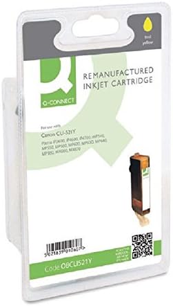 Q-Connect Ink for Canon CLI-521 Ink Cartridge - Yellow