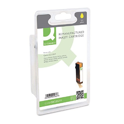 Q-Connect Ink for Canon CLI-521 Ink Cartridge - Yellow