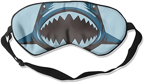 MB32 Sleep Mask Shark Eye Cover Blackout Eye Masks,Soothing Puffy Eyes,Dark Circles,Stress,Breathable Blindfold For Women Men