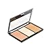 BYS Contour Trio - Lift, Contour, and Highlight Palette, 3-Color Shade Compact Makeup Set, Beauty Contouring Kit - Sweet