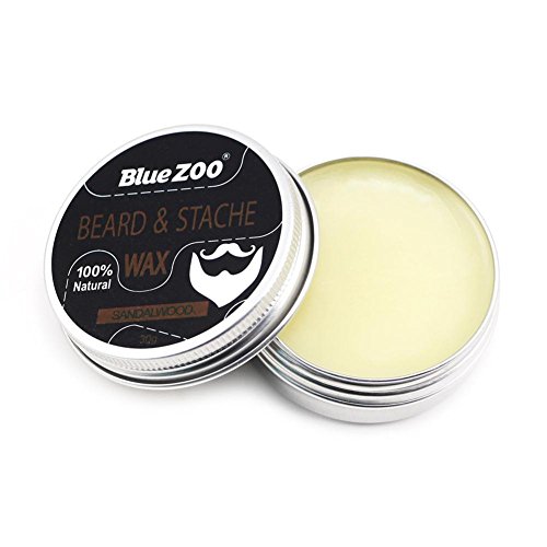 iBaste 30g Men's Beard Balm, Facial Thick Beard Oil Styling Care Cream for Men Grooming Hair Growth