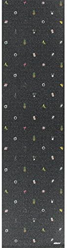 Globe / Slant Pin Up Black / Assorted Grip Tape - 11" x 42"