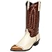 Laredo Dan Post Grey Marble/Black Flagstaff Mens J Snip Toe Western Boots 6782