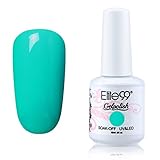Elite99 Soak Off Gel Polish Lacquer Nail Art UV LED Manicure Varnish 15ml Turquoise 1622