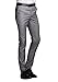 MOGU Mens Slim Fit Flat Front Pant