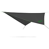 Bear Butt Hammock Rain Fly & Camping Tarp - 11 x 9 ft Ultralight Waterproof Tarp for Hammock & Tent Camping - Easy to Set Up