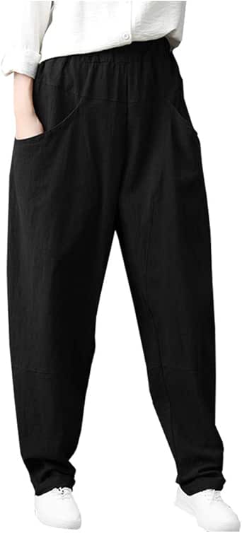 plus size white beach pants