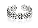 925 Sterting Silver Toe Ring, BoRuo Daisy Flower Hawaiian Adjustable Band Ring