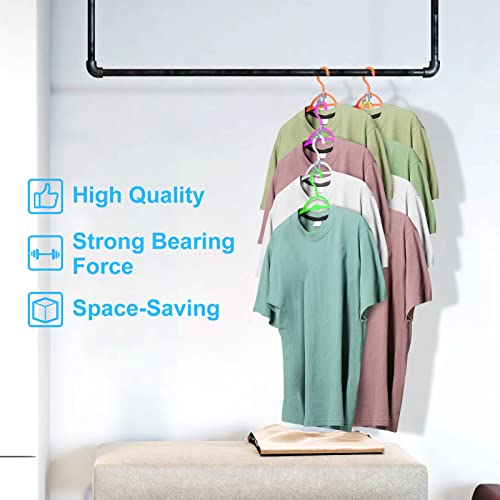 Ideaworks Hanger Buddies - 24 Pack Cascading Hooks For Closet Organization