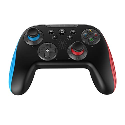 Game for Switch Controller,GEEKLIN Wireless Gamepad for pc Android,3D Joystick moudles and Button moudles are Interchangeable for Wireless Gamepad