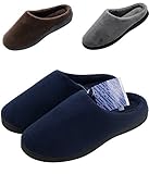 Men's Soft Winter Warm Memory Foam Coral Fleece House Slippers – Assorted Styles & Color