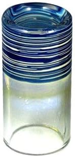 Silica Sound 425 Thick Shorty Glass Slide Cobalt Blue