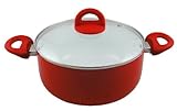 Concord 5 Quart ECO Friendly Ceramic Dutch Oven Casserole Pot