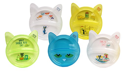 Pete the Cat 5 Piece Plate Set