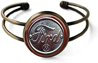 Vintage Ford Emblem Cuff Bracelet