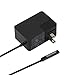 Surface Pro Charger, Ac 24W 12V 2A Surface Power Adapter with Magnetic Connector for Microsoft Surface RT Surface 2 Surface pro 1 and Surface pro 2 Tablet