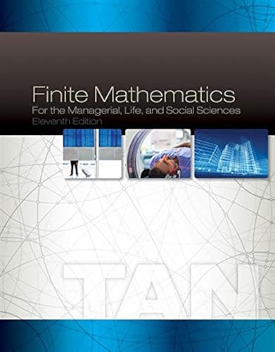 Download Finite Mathematics for the Managerial, Life, and Social Sciences PDF